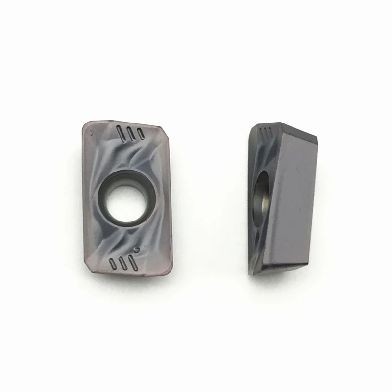 Apmt1135 pder fresa de carboneto, inserções de fresa de alta qualidade do cortador de lâmina do cortador, ferramenta de torno cnc com 10 peças