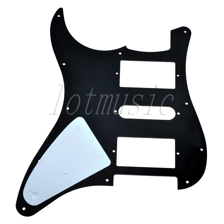 Aluminum Pickguard For Fender Stratocaster Style Electrc Guitar HSH,Brushed Surface