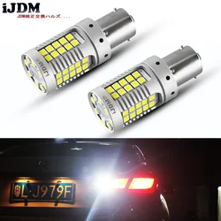 iJDM 1156 LED Canbus Error Free 3156 7440 LED For Turn Signal Lights, Brake Lights, Back up Reverse Lights White Red yellow 12V