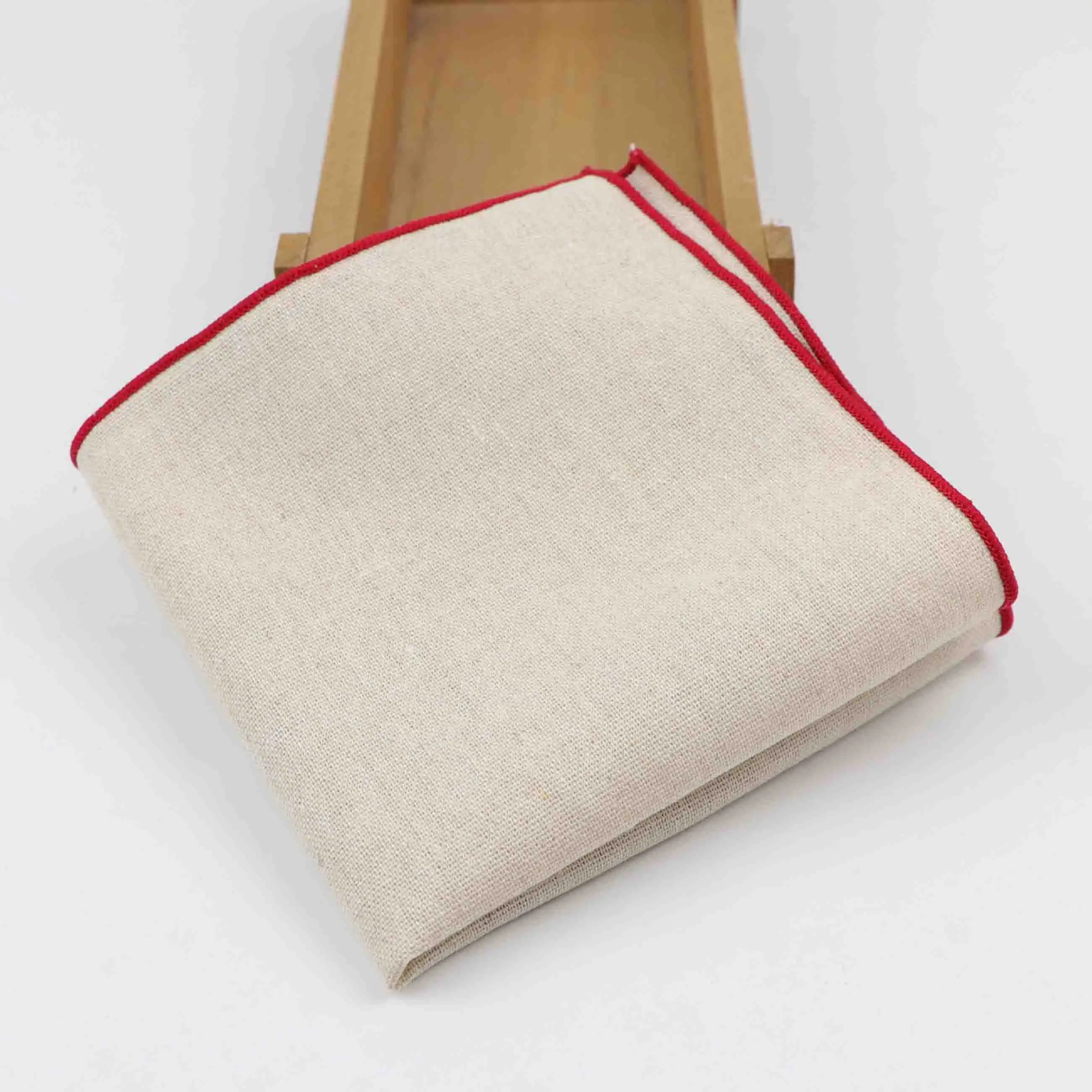 Men's Solid Cotton Handkerchiefs Pocket Square