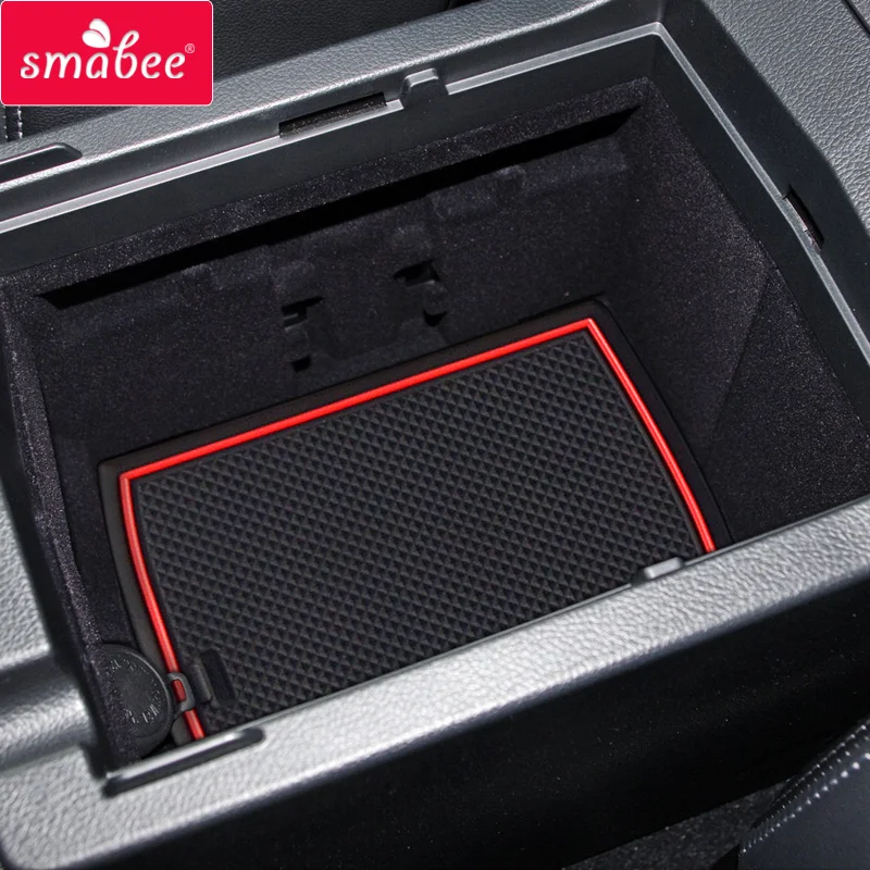 smabee Gate slot pad For SUBARU LEVORG 2016-2018  Interior Door Pad/Cup Dust mats Water Coaster Non-slip