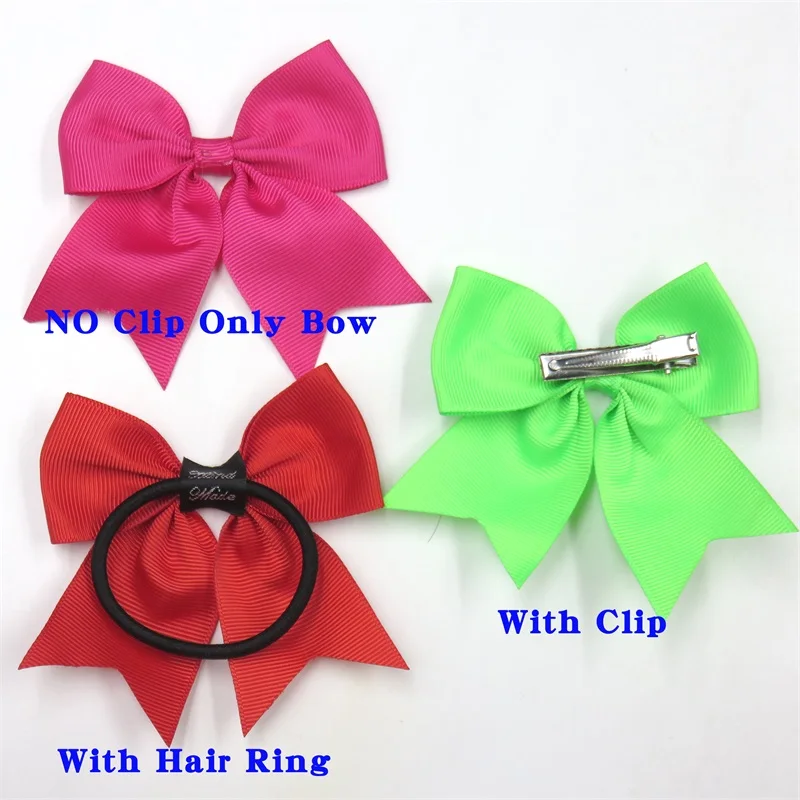 Swallowtail Ribbon Hair Bow Girls With Clip Hairpins Scrunchy Kids Green Woman Hair Accessories 4 Inch Tail Big Tie Bow Hairclip