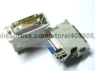 

8 Pcs Connector for Male DVI to Female SVGA VGA DB15 24 1