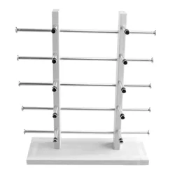 SZanbana Two Row Five Layers Sunglasses Rack Holder Frame Glasses Sale Show Display Stand Organizer For 10 Pair Sunglasses