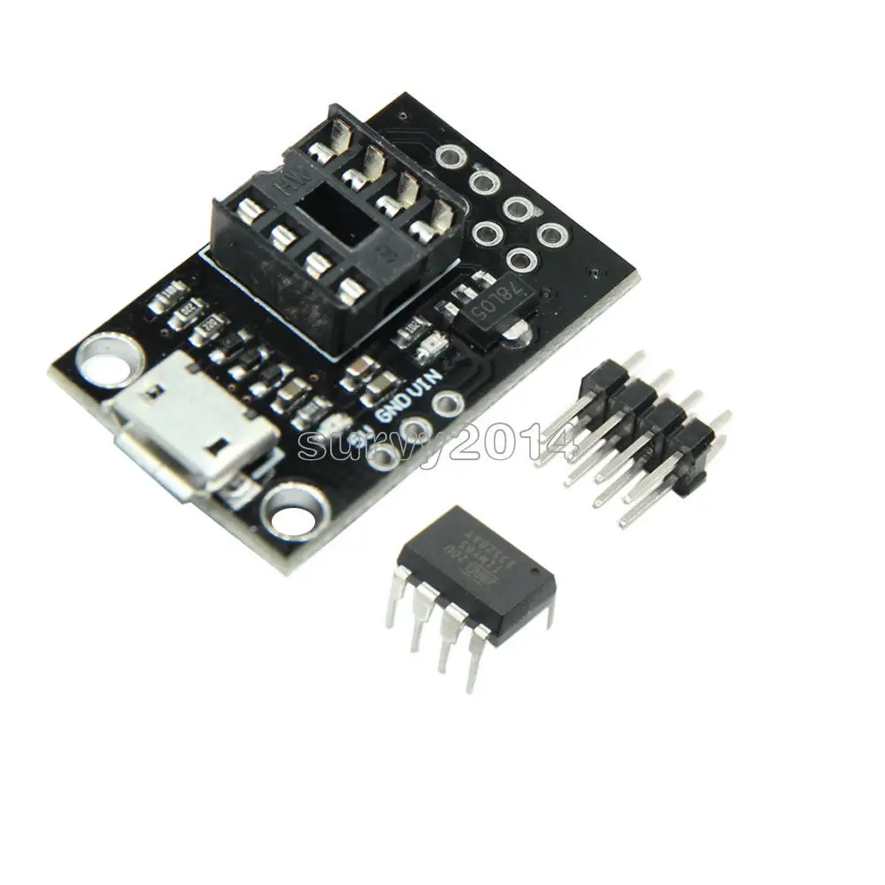 1pcs digispark kickstarter usb attiny85 pluggable placa de desenvolvimento arduino
