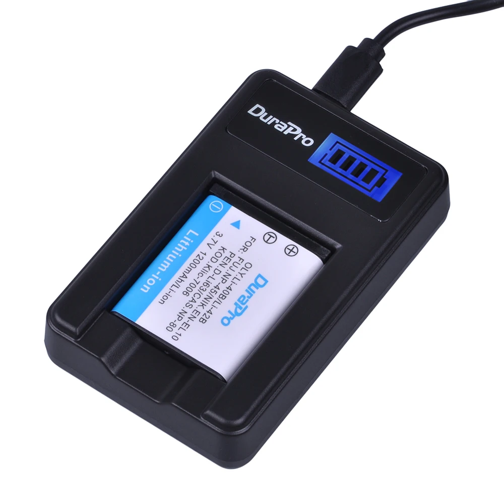 Batería LI40B piezas Li-40B para cámara OLYMPUS FE160, FE190, FE210, FE220, FE230, FE240, FE250, 1 LI-42B