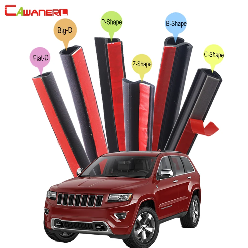 

Cawanerl Whole Car Rubber Sealing Seal Strip Kit Weatherstrip Seal Edge Trim For Jeep Grand Cherokee Wrangler Commander