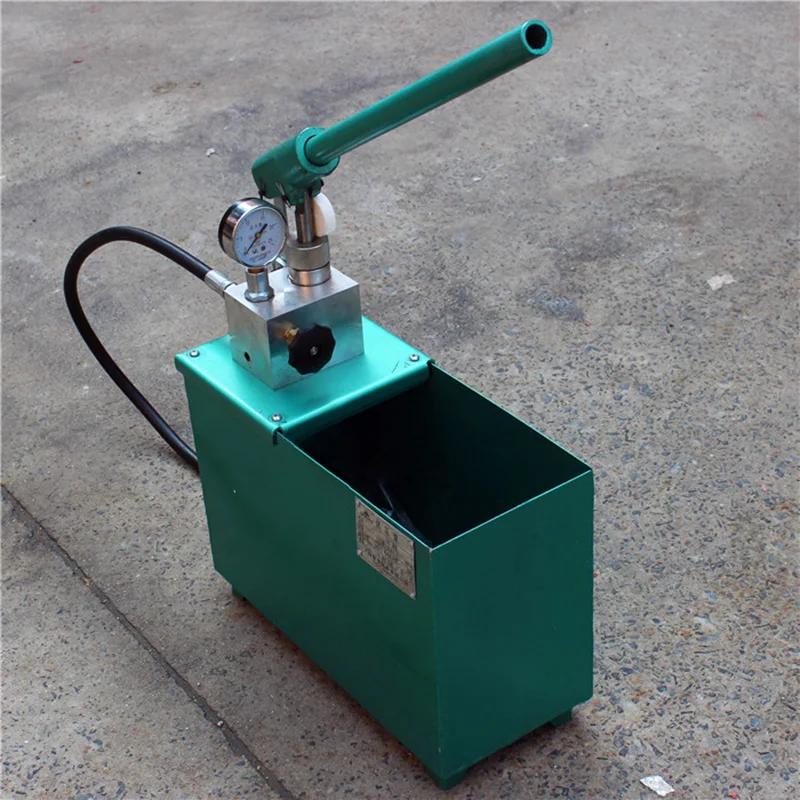 1 قطعة SYL-4 800 كجم مضخة اختبار هيدروليكية يدوية 80mpa آلة الضغط أنابيب المياه