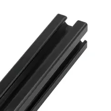 Black Aluminum Profile Rail 100-800mm #5