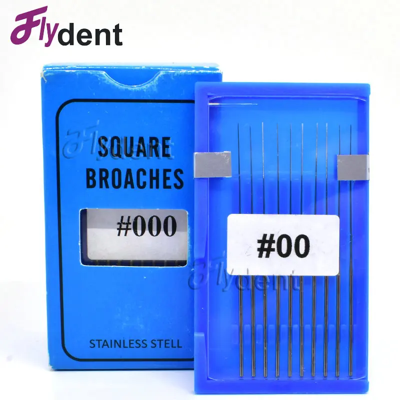 Dental  Smooth Broaches For Root Canal Prepare Nerve Broches Wwithout Handle Dental Files