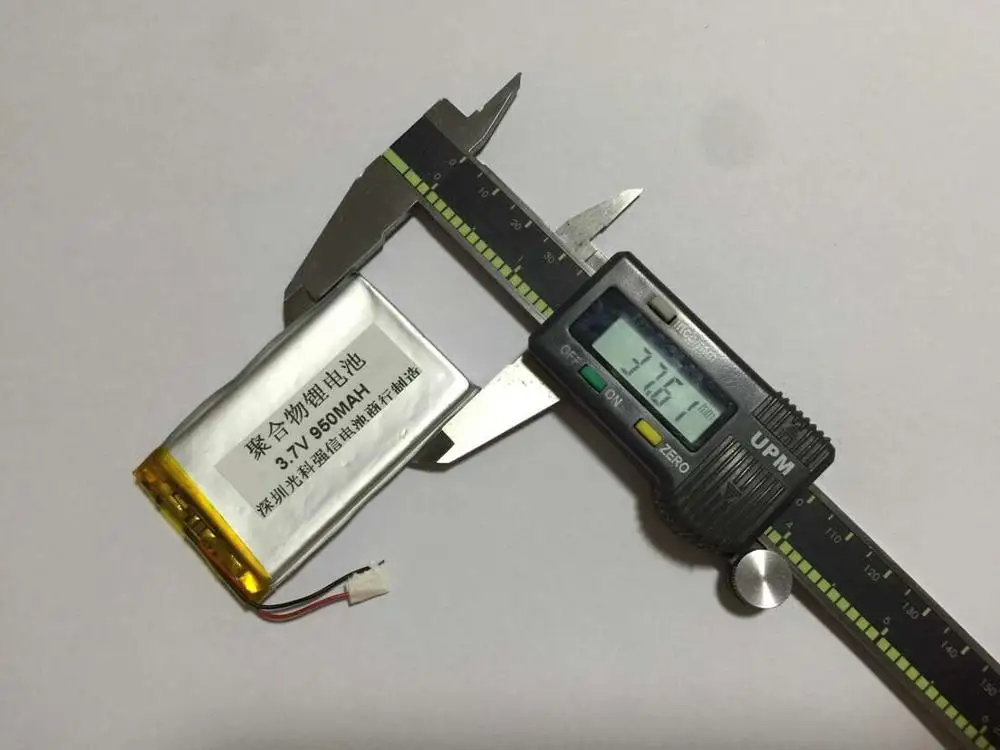 Polímero de litio de 3,7 V, 403562 MAH, MP4, navegador GPS, microdispositivos, batería de iones de litio recargable, novedad