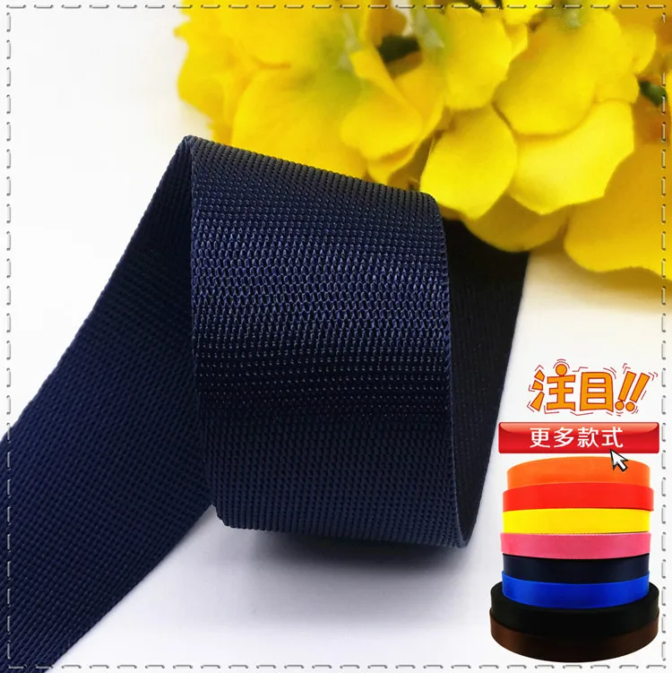 Selling monochromatic Width 25mm Navy blue Grosgrain Ribbon Handmade Tape DIY clothing Bowknot Accessories Ribbons long 1meter