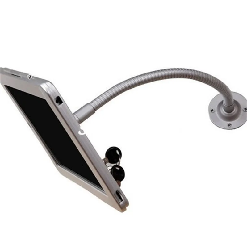 for ipad wall mount holder with flexible goosneck arm mounting desktop table school for 9.7