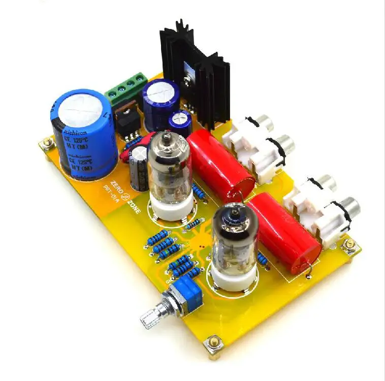 PRT-01A-6J1 مُضخّم صوت لتقوم بها بنفسك عدة preamp ستيريو فراغ أنابيب تركيب أجزاء