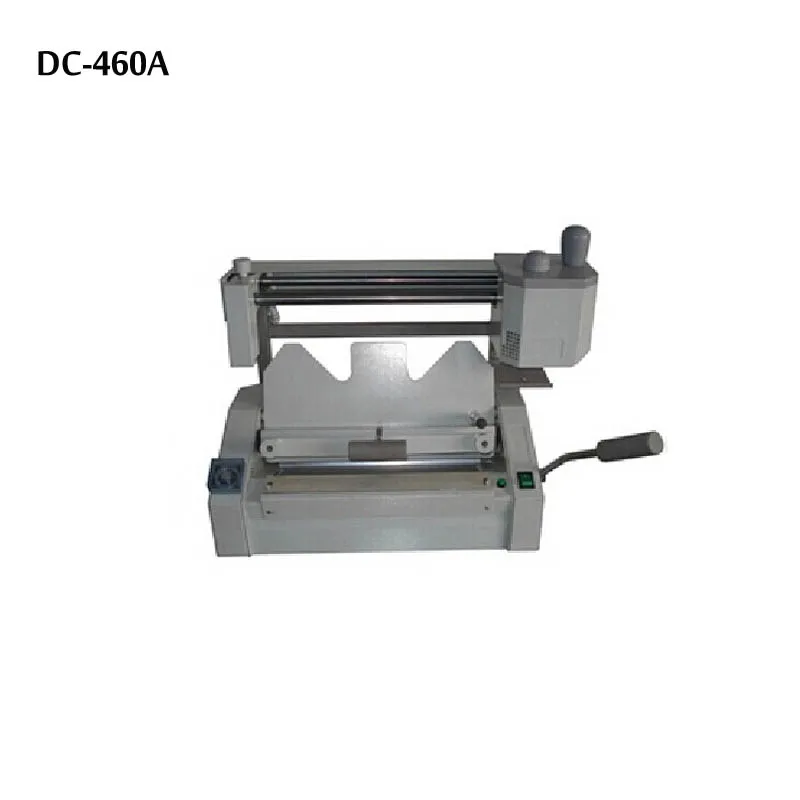 DC-460A Hot melt  glue book binding machine desktop glue binding machine Hot melt booklet maker