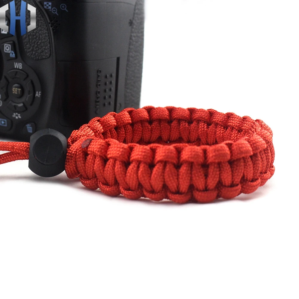 Outdoor Photography Camera Rope Personality Accessories Survival Wrist Band Digital Camera Wrist Band SLR Camera Wristband EDC