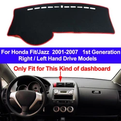 Car Auto Dashboard Cover Dashmat Pad Carpet Dash Mat Cushion For Honda Fit Jazz 2001 2002 2003 2004 2005 2006 2007 Car Styling