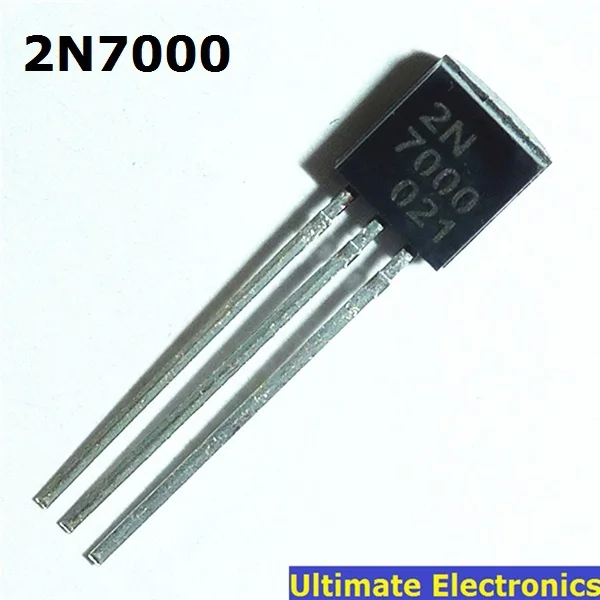 50pcs 2N7000 TO-92 N-Channel MOSFET Transistor