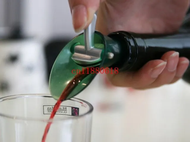 

Free Shipping Red Wine Aerator Plug Cap Bottle Pour Pourer Shutoff Silicone Seal Stopper ,500pcs/lot