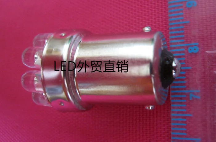 12V 24VLED indicator light, warning  LED, B15  bulb, single contact bayonet, spot 30 2025-01