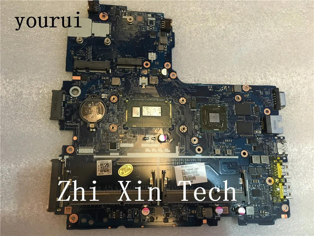 

yourui 768145-001 768145-501 768145-601 LA-B181P For HP Probook 450 G2 Laptop Motherboard with i7-4510u CPU DDR3 Test ok