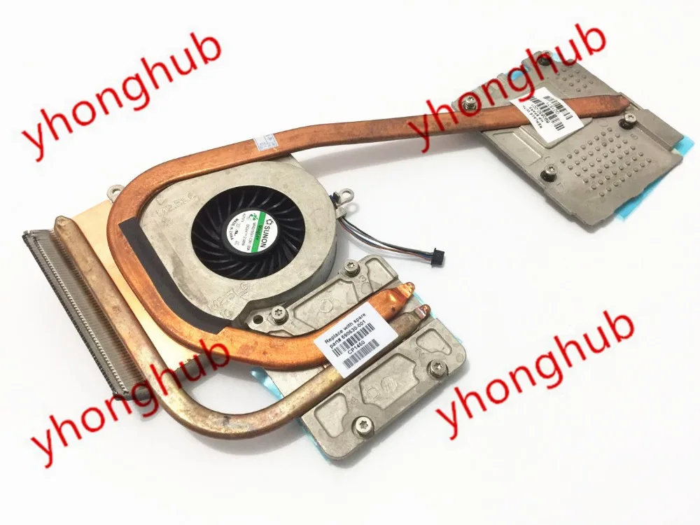 

SUNON 690629-001 690630-001 46010AQ00-600-G DC 5V 2.00W 4-wire Heatsink with Fan
