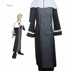 Ainclu Anime Soul Eater Justin Law Uniform Cloth Cosplay Costume Halloween Carnival Outfit Customize Size