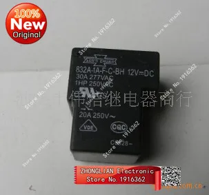 

10 шт./лот реле 832A-1A-F-C-BH, 12VCD