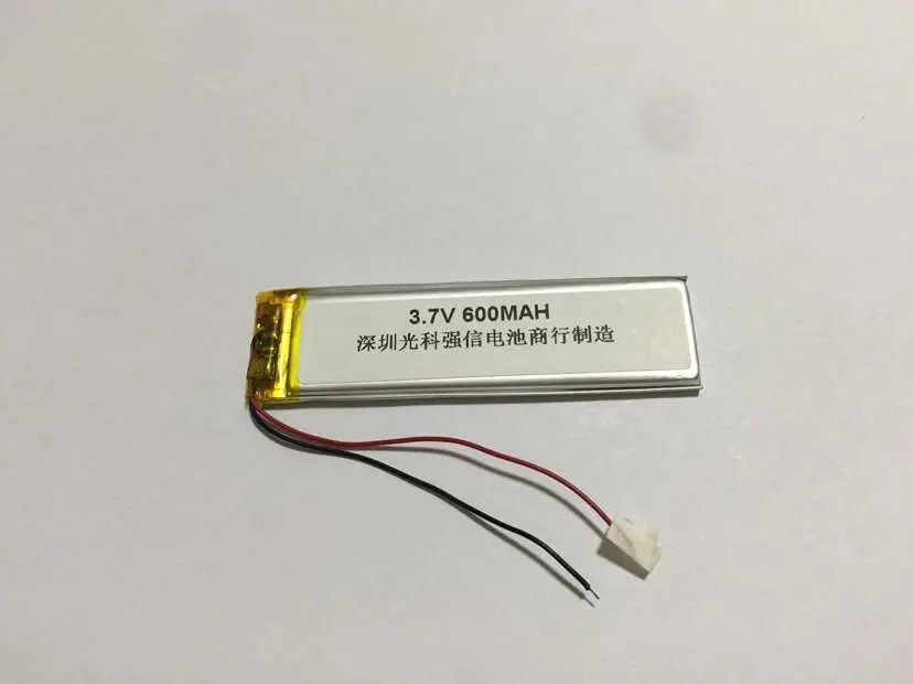 La nueva capacidad completa de litio de 3,7 V, polímero de 302073 de 600MAH MP4/GPS navigator/Micro dispositivos recargable de Li-ion celular