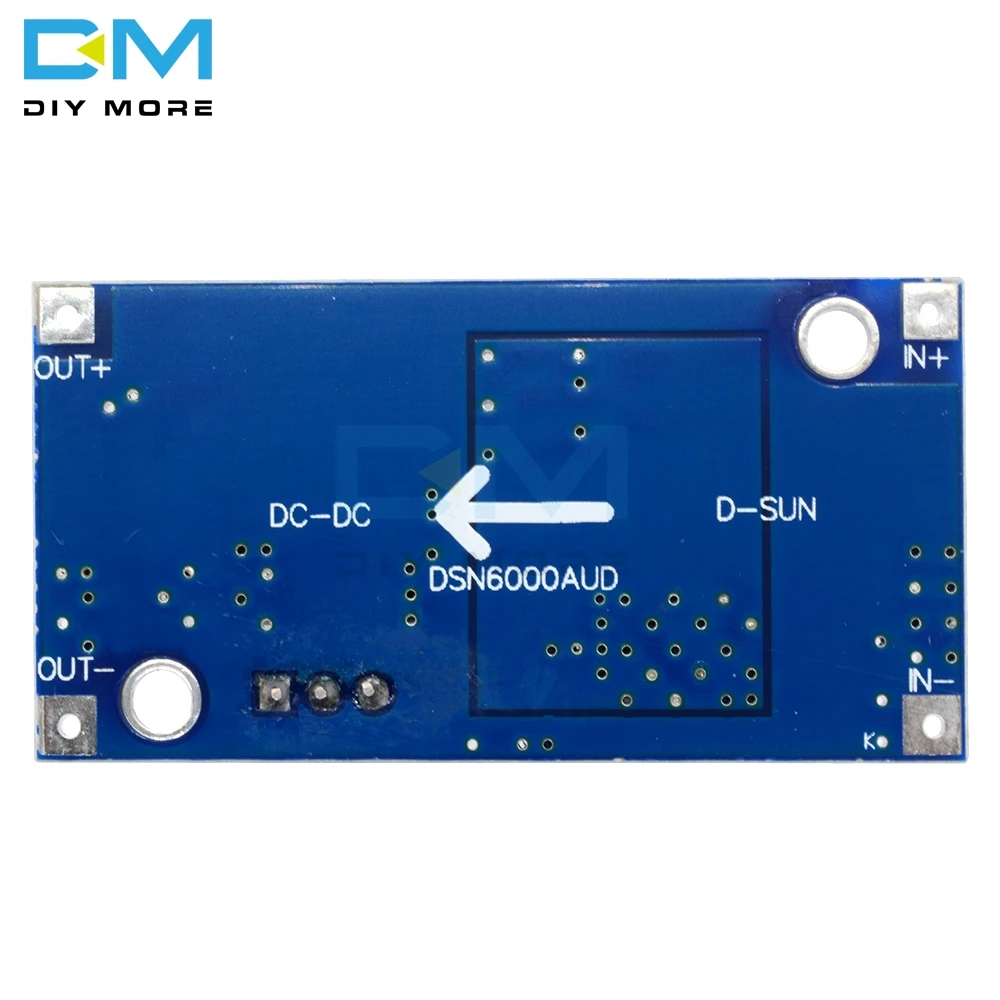 DC-DC Boost Buck Adjustable Step Up Down Converter XL6009 Module Solar Voltage Board 4A MOSFET Switch DSN6000AUD 1.25V-36V DIY