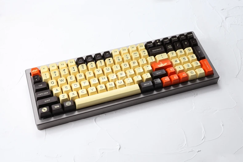Anodized Aluminium case for xd96 xiudi custom keyboard acrylic panels stalinite diffuser can support Rotary brace supporter