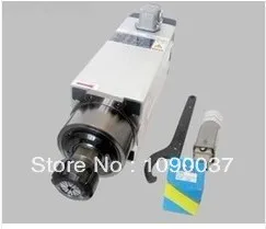 4pcs ceramic bearings 1.5kw air cooling cnc spindle/1.5kw spindle motor for cnc