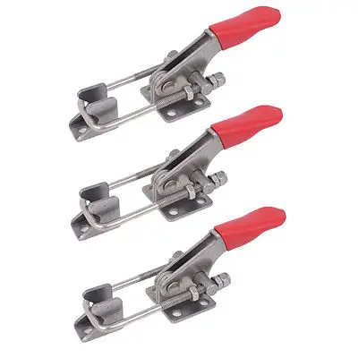 3 Pcs BRH 40323 180Kg 396Lbs Capacity Quick Holding Latch Type Toggle Clamp