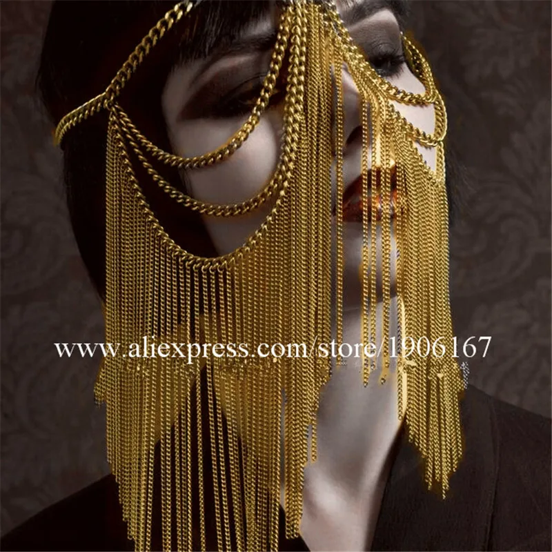 Sexy Lady Party Christmas Face Mask Nightclub DJ Masks Party Halloween Christmas Headwear Birthday Gift