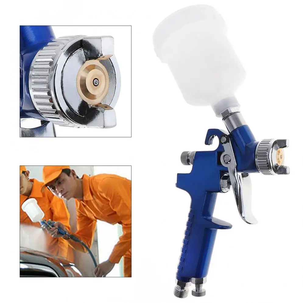 

Sale Mini Handle H-2000 Pneumatic Paint Spray Gun with 0.8mm Diameter Nozzle for Furniture / Car