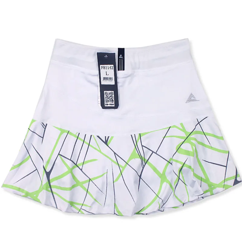 Women\'s Sports Tennis Skort Short Girls Badminton Skirt with Safety Shorts Striped Tennis Workout Gym Skirt Built-in Pocket