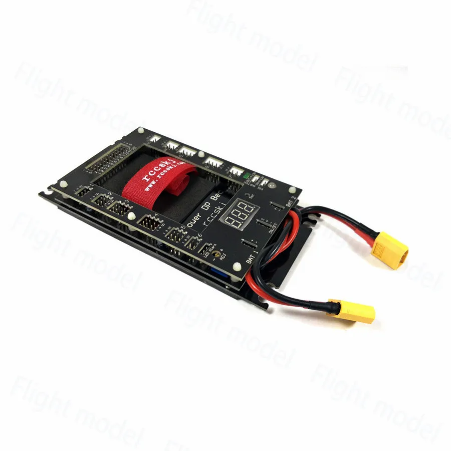 Rccskj  Power DP Bec Servo Section Board Integrated CDI Remote Cut off For RC Model Airplane E3102#