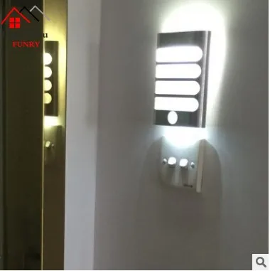 Rechargeable Night Light with Motion Sensor LED Wireless Wall Lamp Night Auto On/Off for Kid Hallway Pathway Staircase 18650