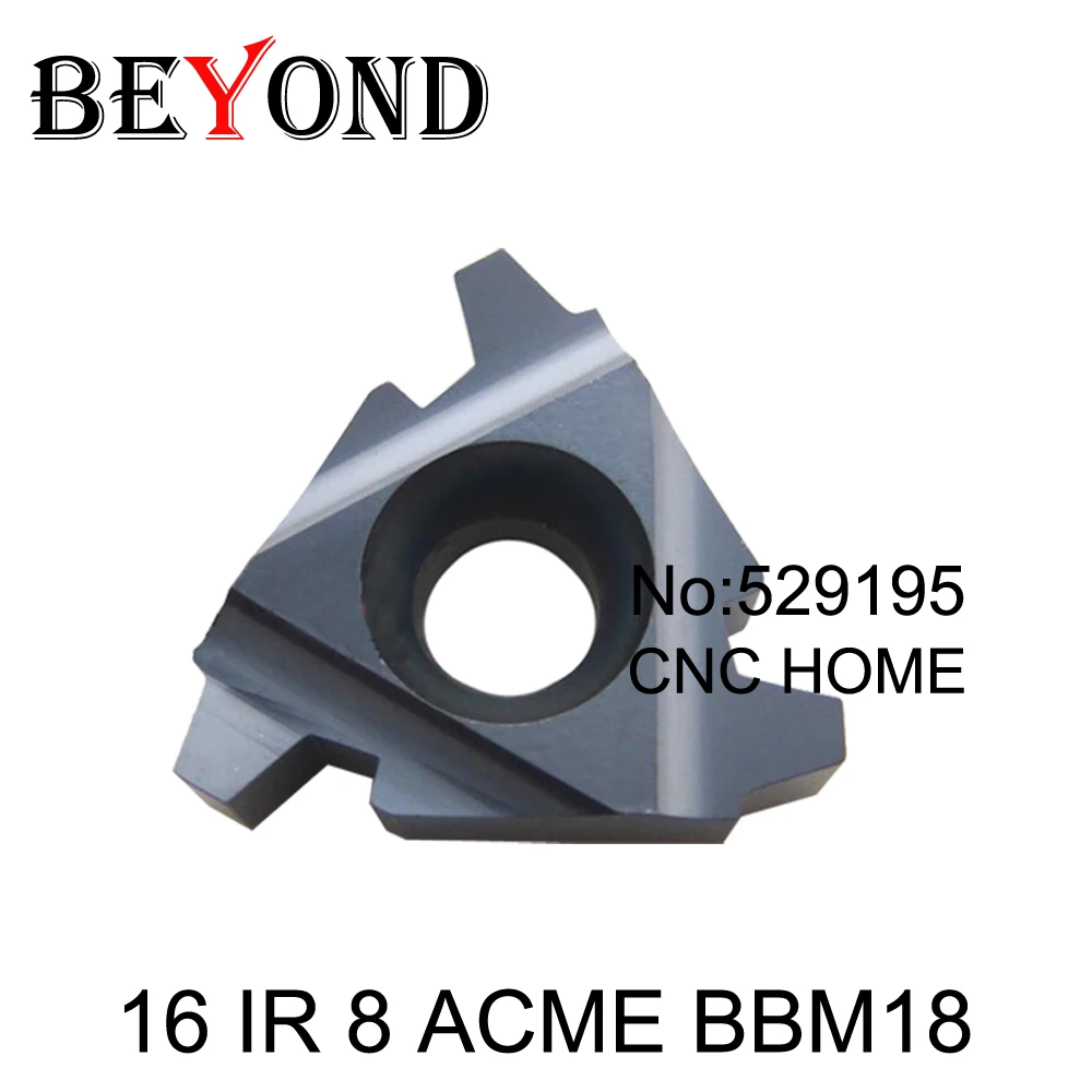 16IR 8ACME 16 IR 8 ACME 16 IR 8 ACME BBM18 Threading Turning Tools Carbide Inserts Machine CNC Lathe Cutter Holder Metal Blades