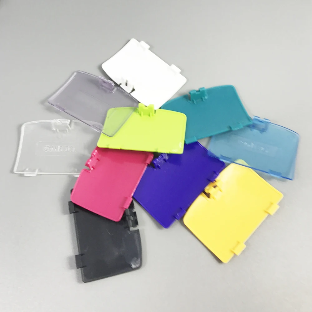 [100PC/ LOT] 10 Colors For Nintendo Gameboy Color for GBC Battery Cover Lid Door  For GBC Back Door Case for OEM Game Consoles