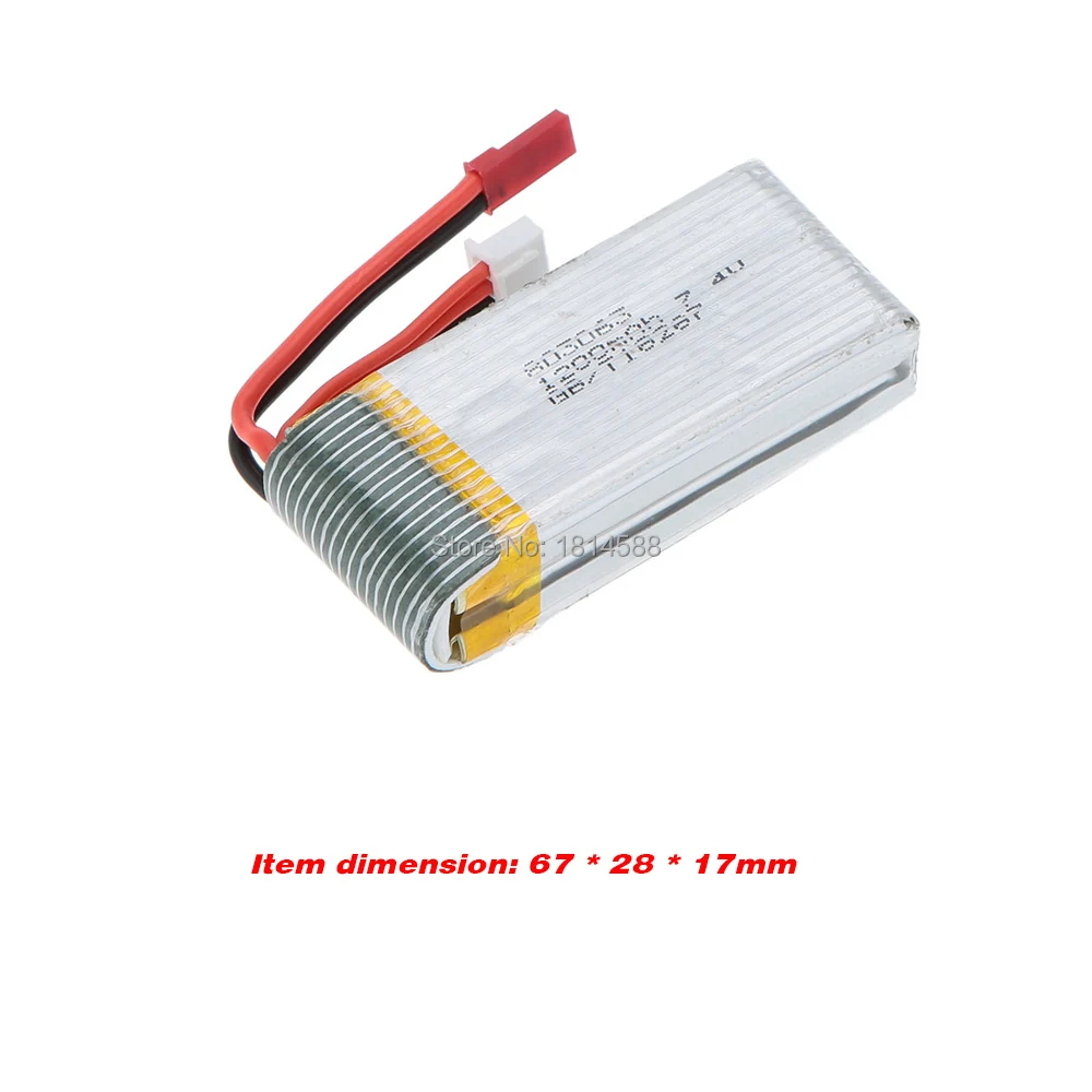 MJX X101 H16 Yi Zhan Tarantula X6โดรน RC อะไหล่7.4V 1200MAH แบตเตอรี่ Li Po