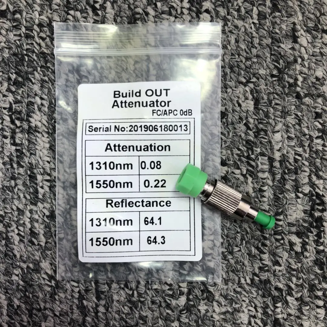 

10pcs/lot 0dB attenuator For OTDR FC/APC 0dB Fiber Attenuator