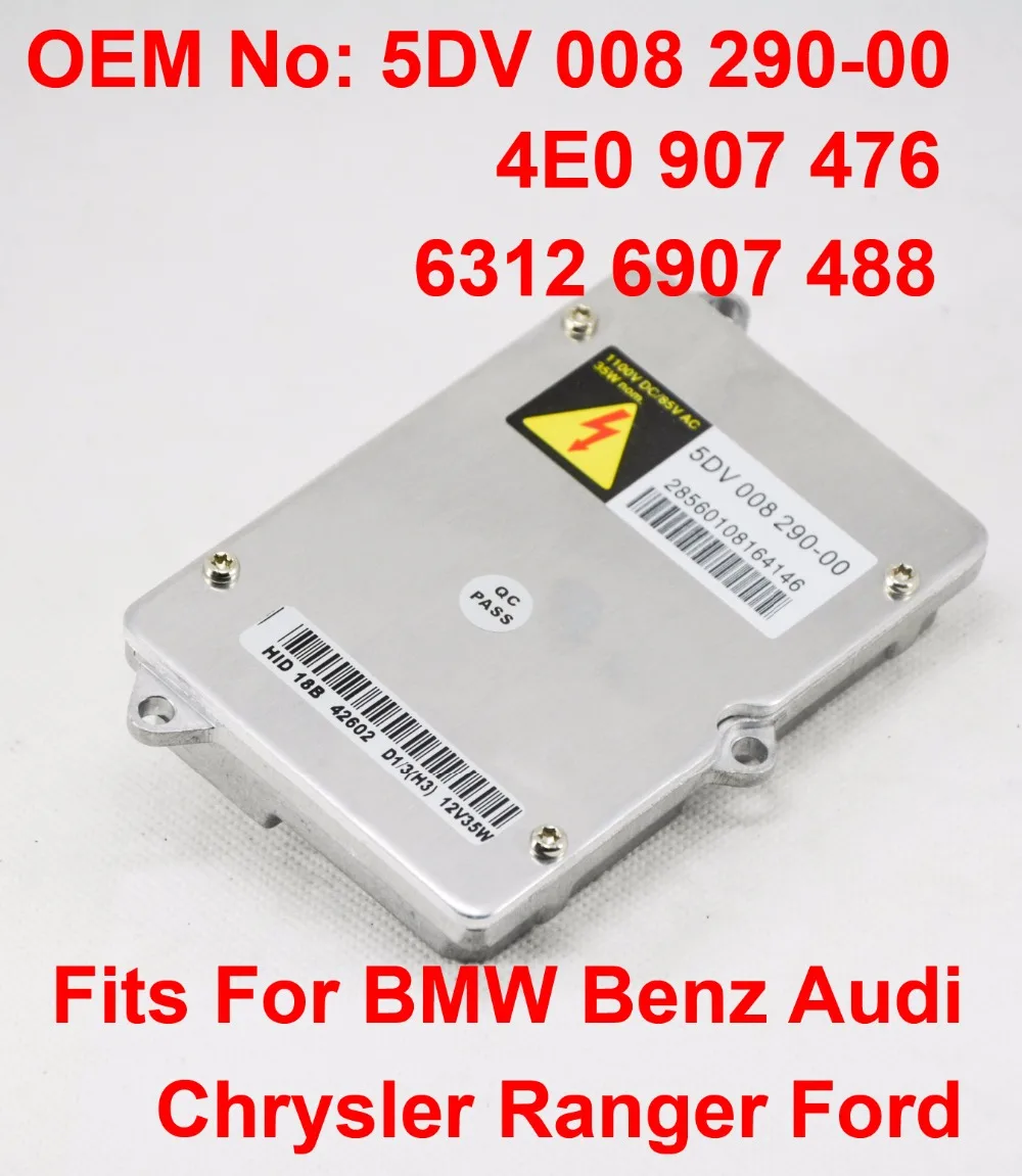 

2x12 в 35 Вт D2R D2S OEM HID ксеноновая фара балласт блок управления автозапчасти номер 5DV 008 290-00 для BMW Benz Audi Chrysler Ford