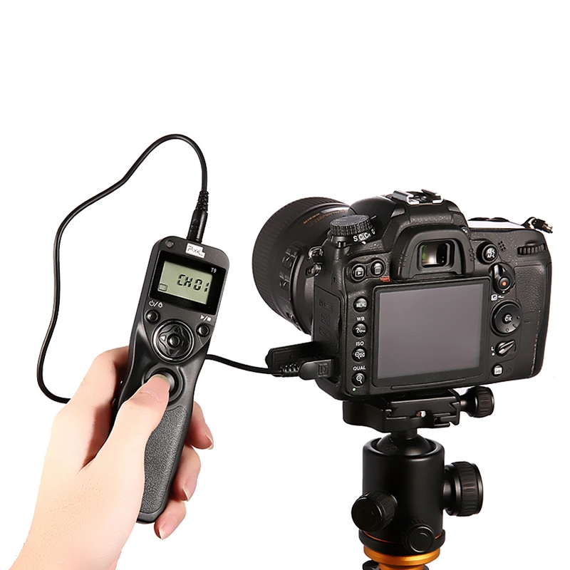 PIXEL T9 Wireless Timer Shutter Release Remote Control For Sony A7M3 a7r2 a7R3 a9 A7M3