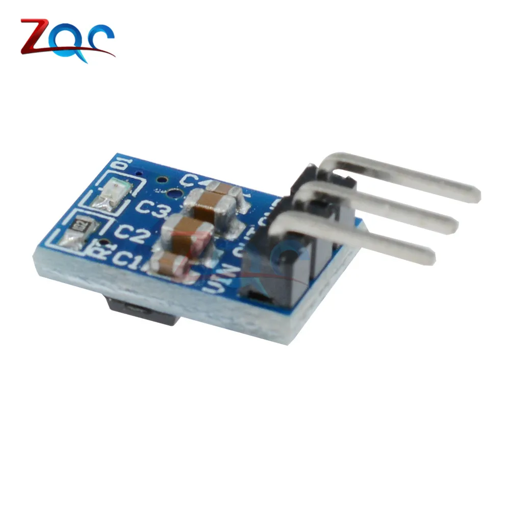 5PCS 5V to 3.3V For DC-DC Step Down Power Supply Buck Module AMS1117 LDO 800MA Automatic Adjustable Limit Voltage regulator