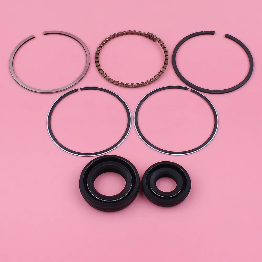 39Mm Zuigerveren Krukas Crank Oliekeerring Set Kit Voor Honda GX35 Gx 35 4 Takt Grasmaaier Motor onderdeel