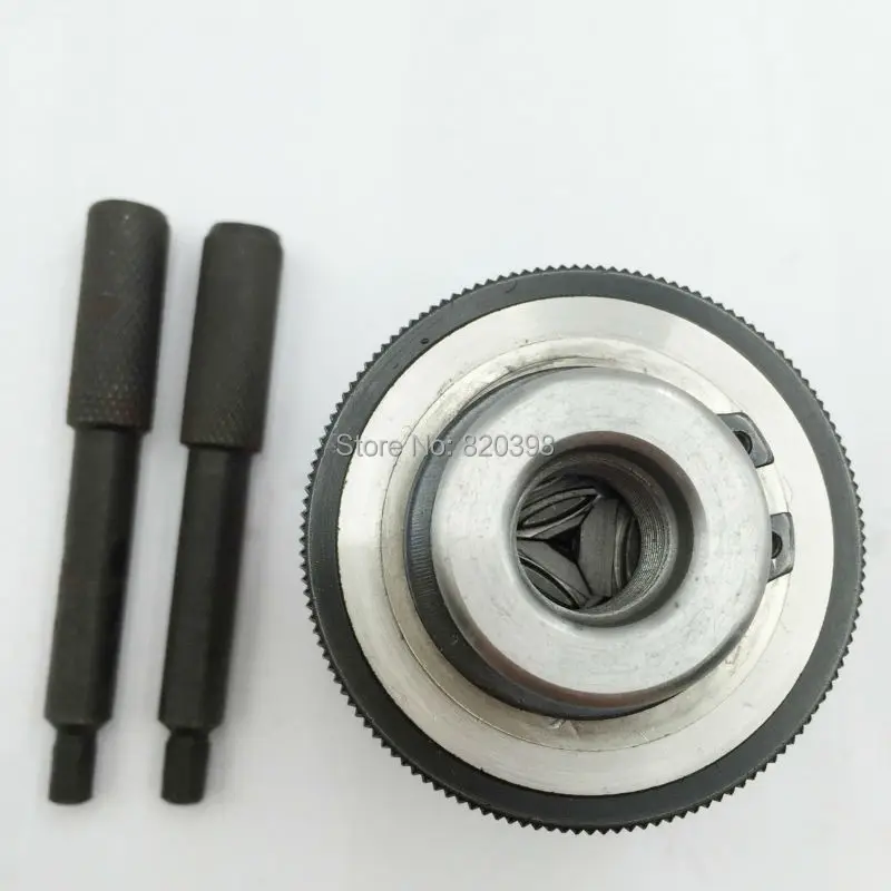 3 Jaw 50mm 수동 셀프 센터링 선반 척 2 "3 Jaws 미니 척 K01-50 CNC 목재 선반 용 경화 강철