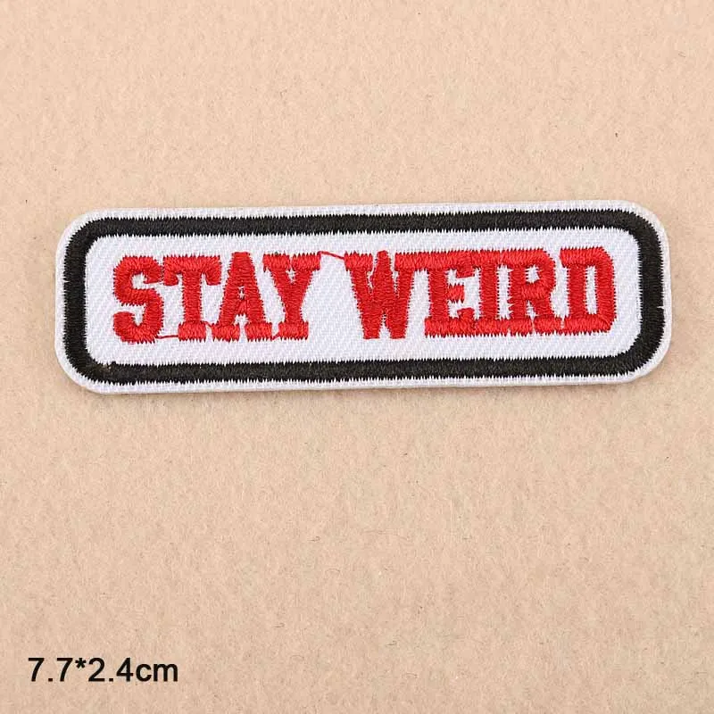 ميدوسا فتاة عصابة رسائل الكلمات التطريز فاسق الملابس التصحيح للملابس الحديد على التصحيح عزر زين #5