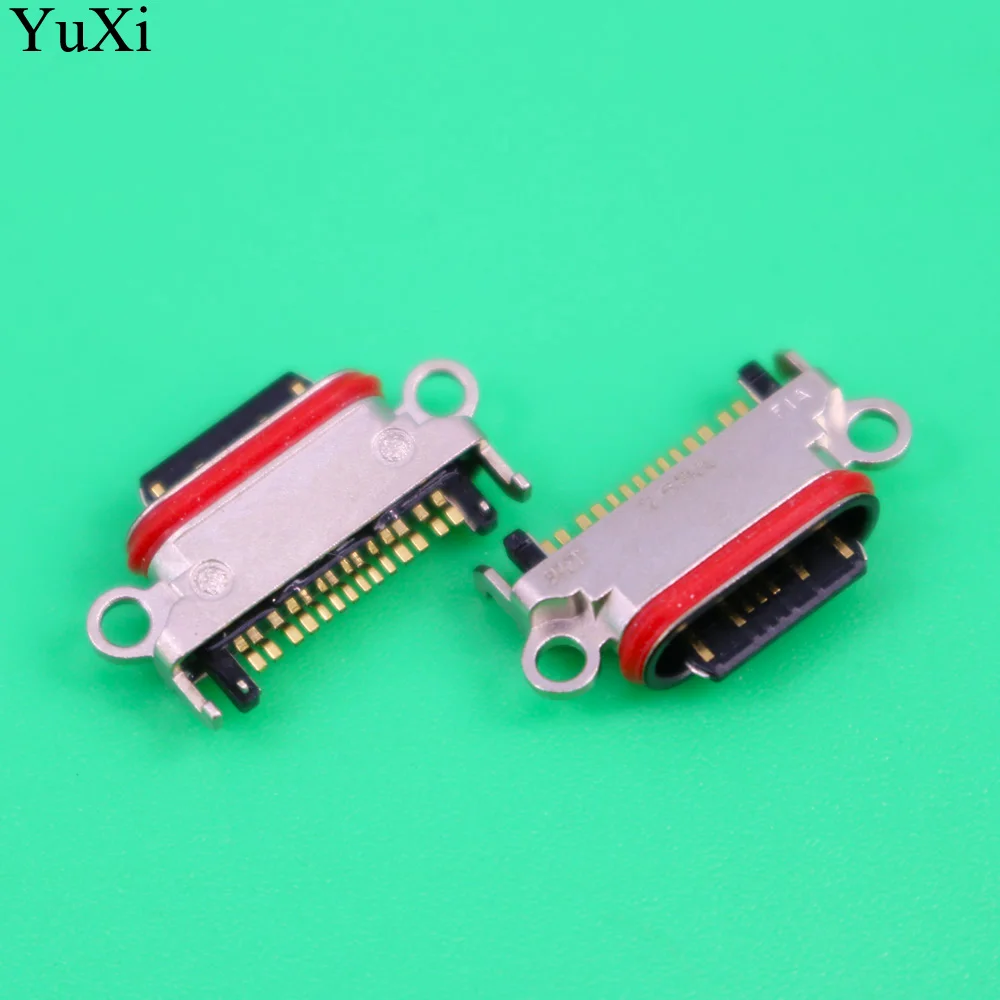 YuXi 2pcs/lot High Quality Micro USB Jack Charging Port For Oneplus 5 5T 6 Power Charger Connector Socket