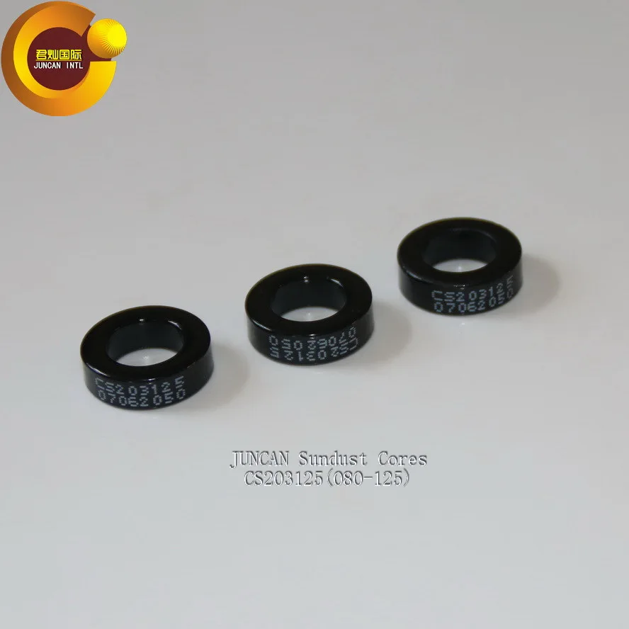 Núcleos Sendust 080125 CS203125 Núcleos magnéticos